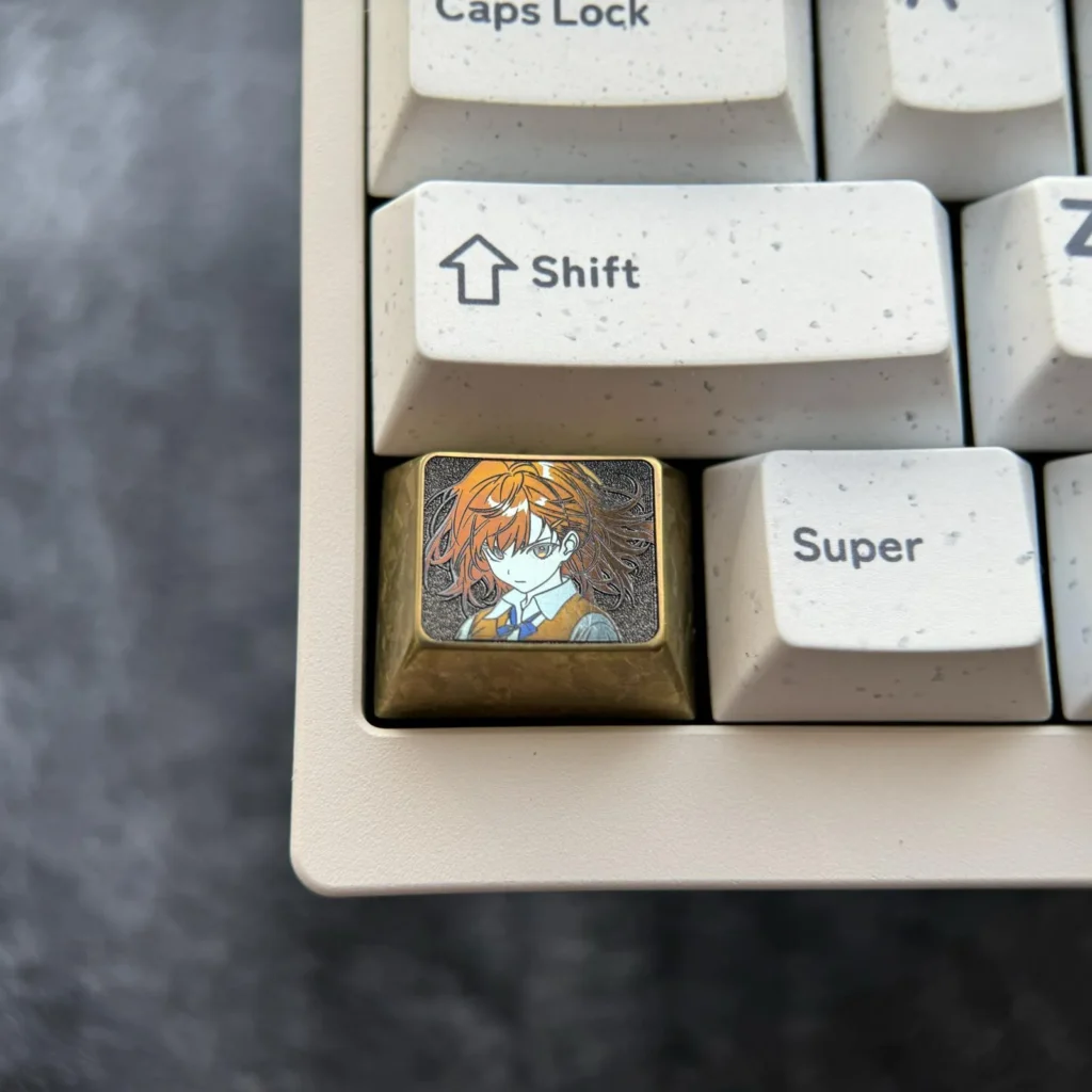 acertain-scientific-railgun-mikotomisaka-controlkey-keycaps-front
