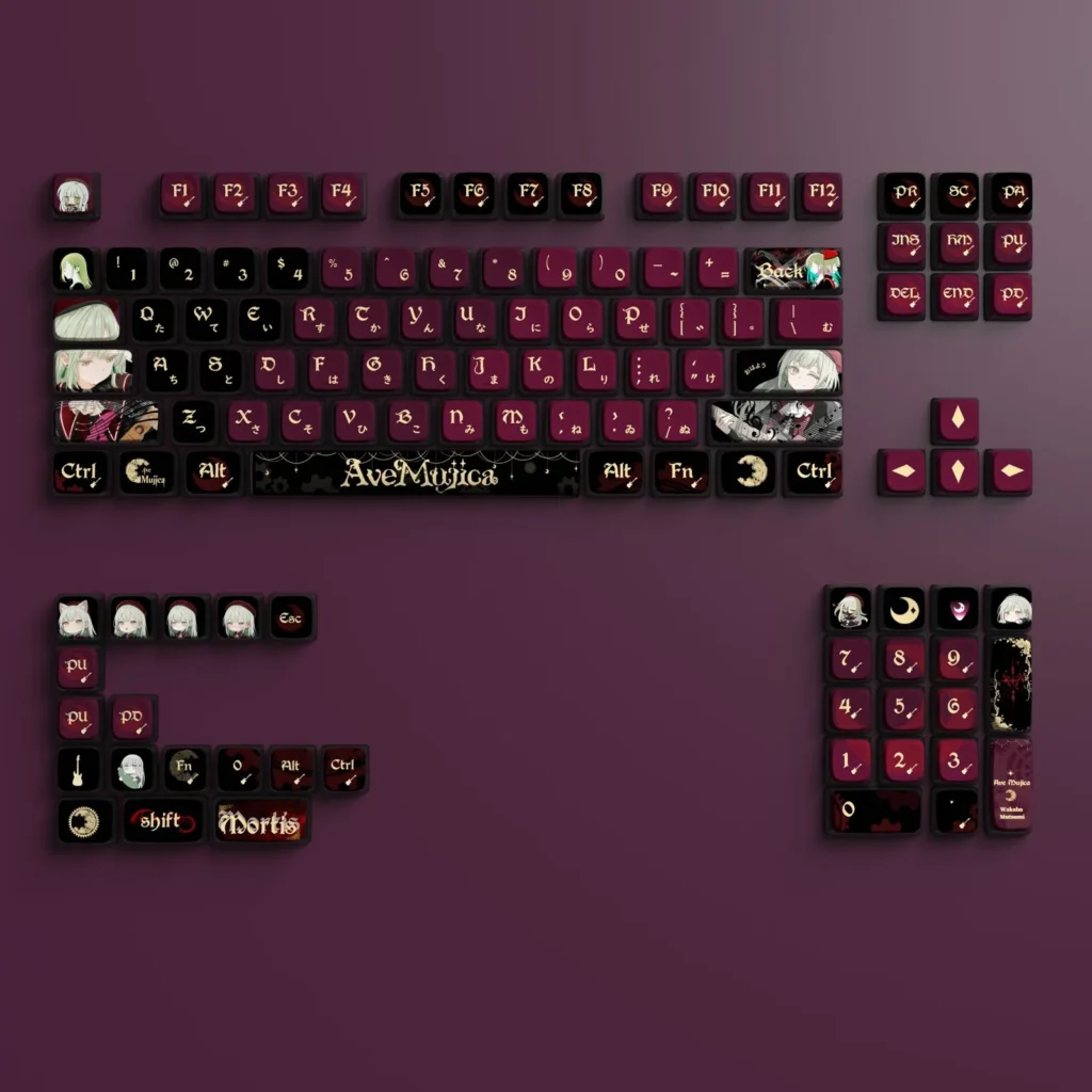 bangdreamavemujica-mutsumi-wakaba-oem-keycap-set-cover