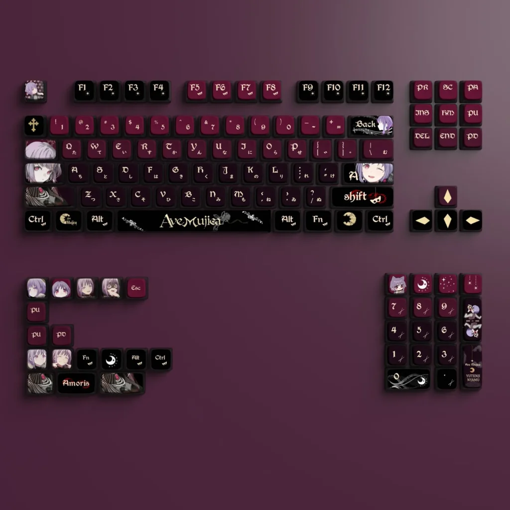bangdreamavemujica-nyamu-yutenji-oem-keycap-set-cover