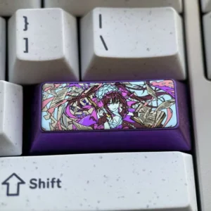 date-a-live-kurumi-tokisaki-keycaps-purple