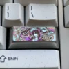date-a-live-kurumi-tokisaki-keycaps-silver