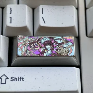 date-a-live-kurumi-tokisaki-keycaps-silver