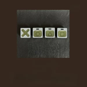 gaming-cube-series-keycaps-silver-green-set