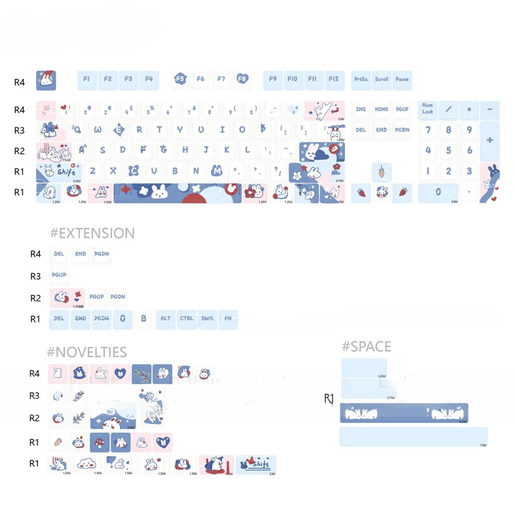milk-candy-rabbit-mda-keycap-set-7