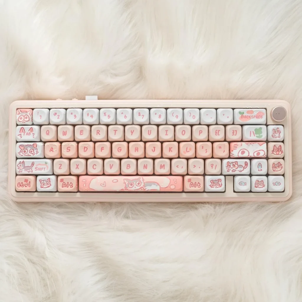 pink-meow-meow-moa-keycap-set-cover