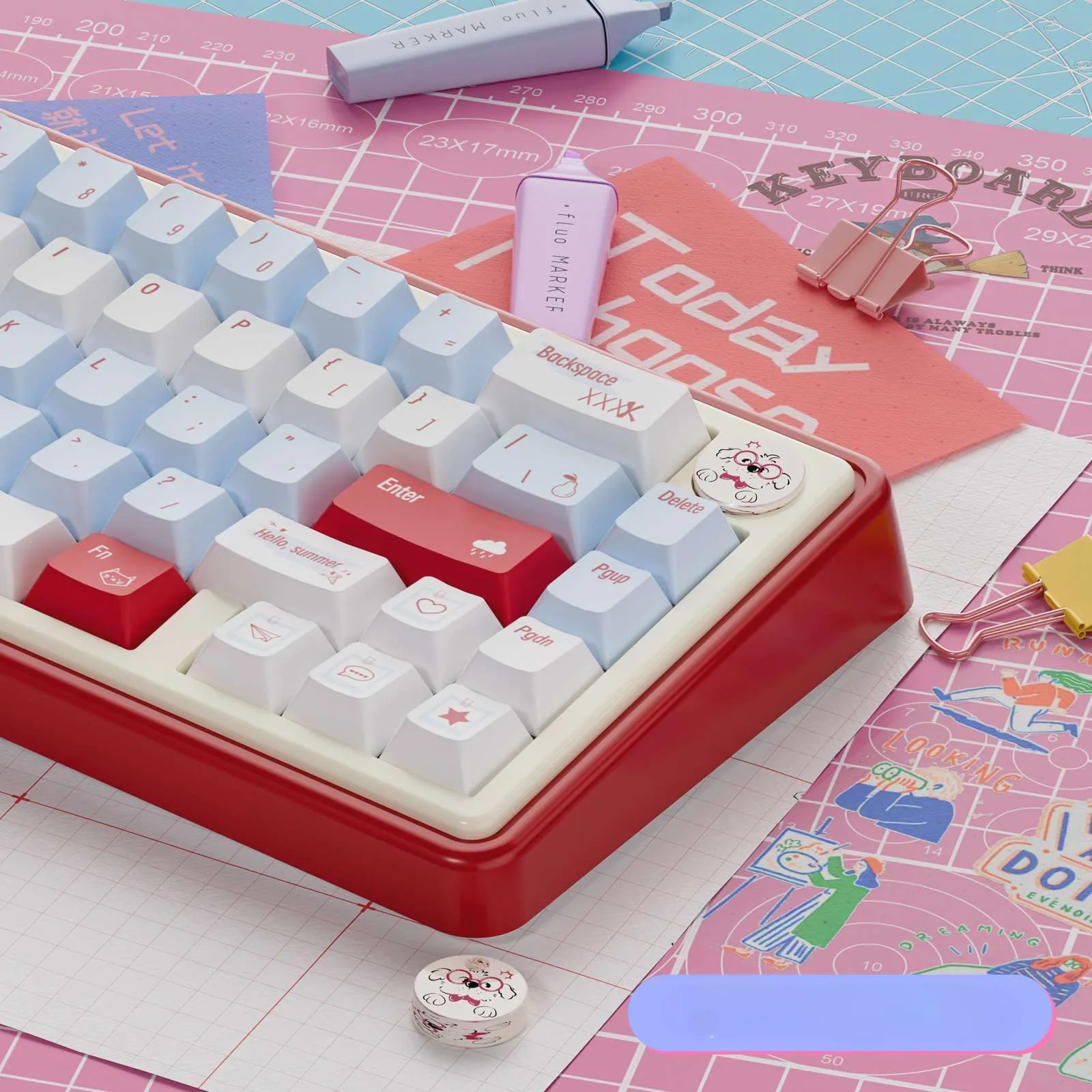 red-spring-ur65-trimode-mechanical-keyboard-side
