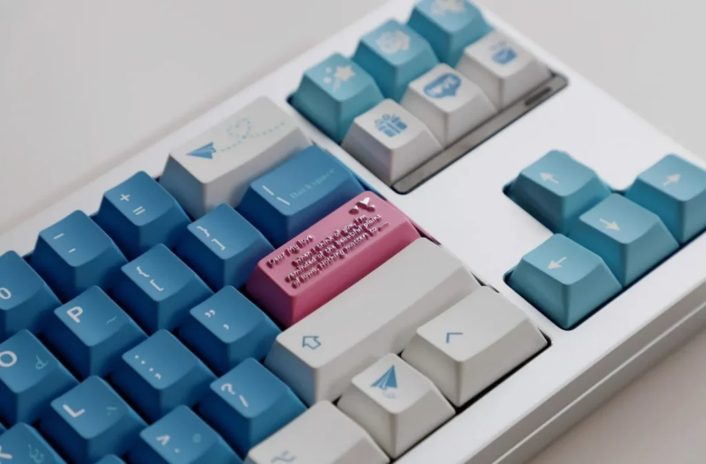 sea-mist-love-letter-enterkey-keycaps-side4