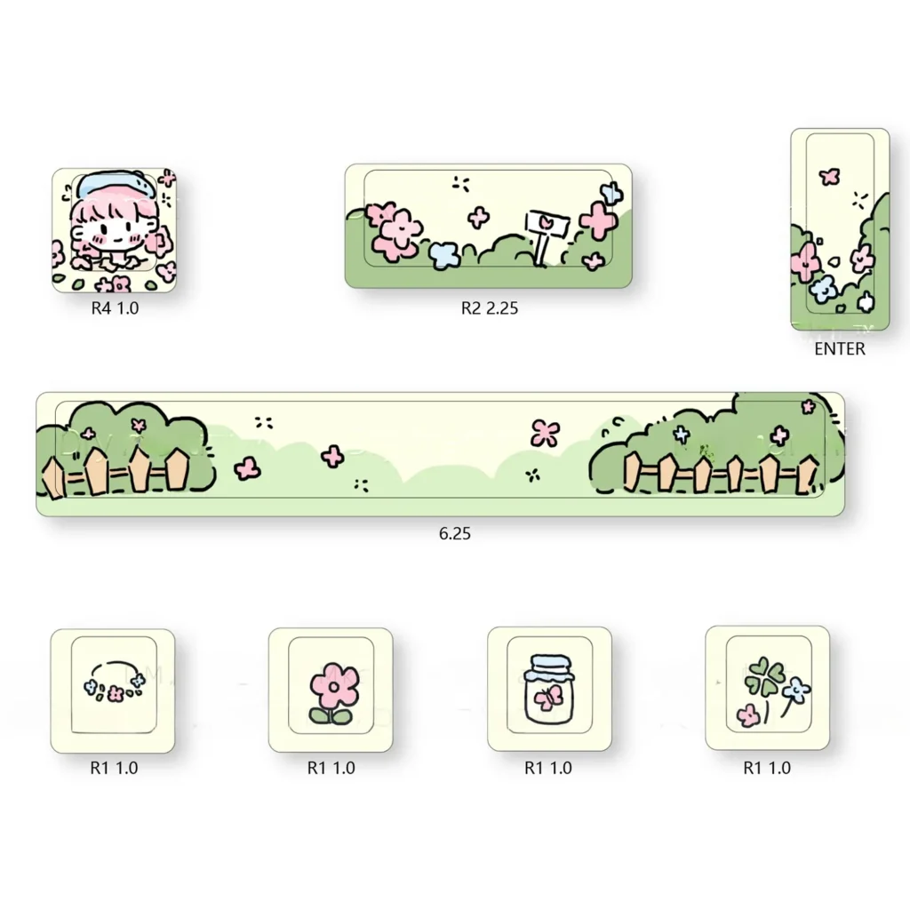 spring-flowers-mda-supplement-keycap-set-cover