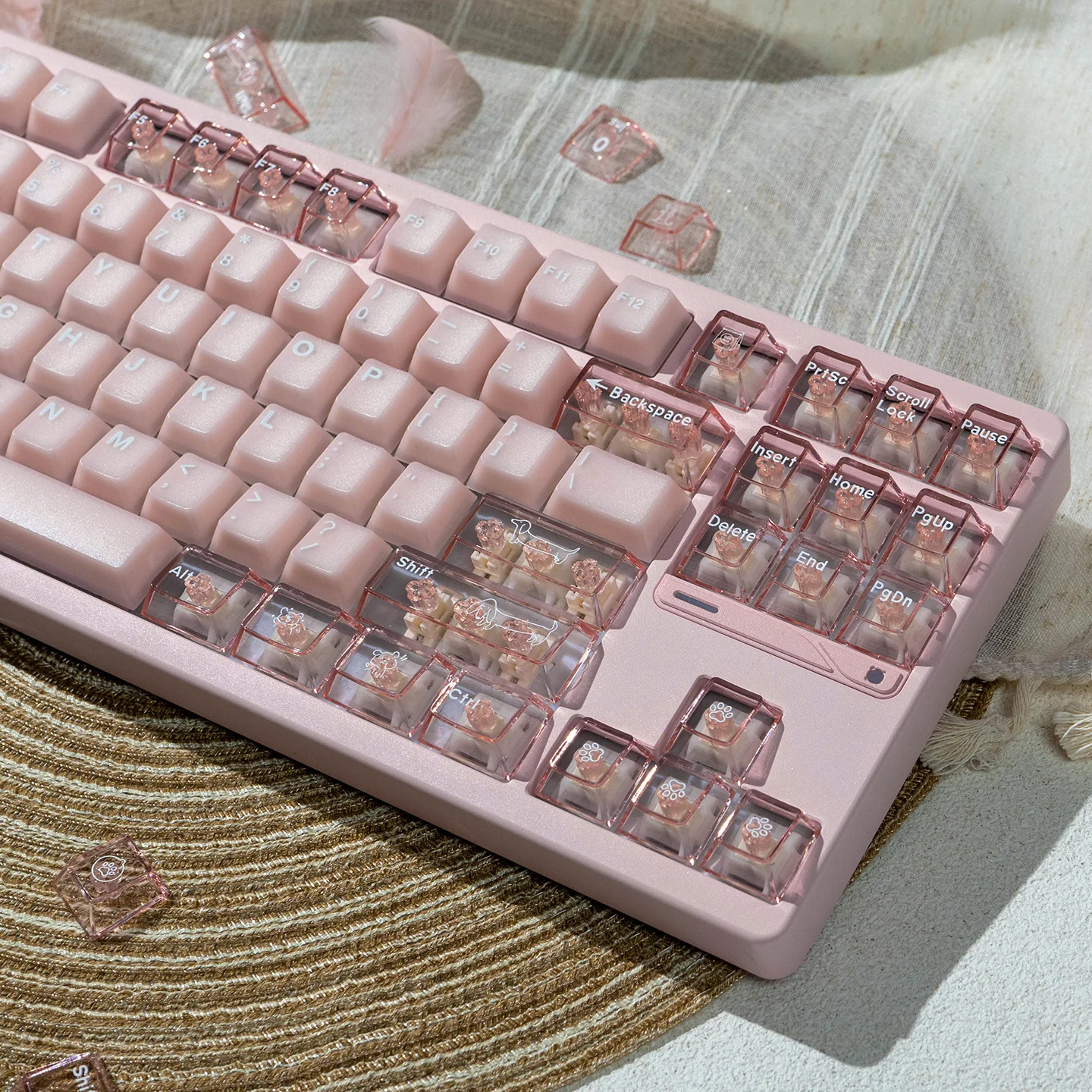 stylish-pink-oem-minimal-keycap-set-3