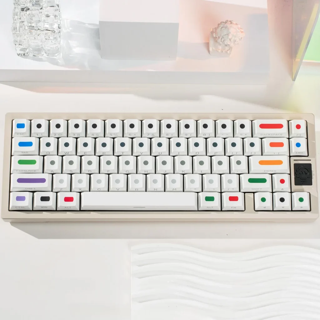 white-with-dots-oem-keycap-set-cover