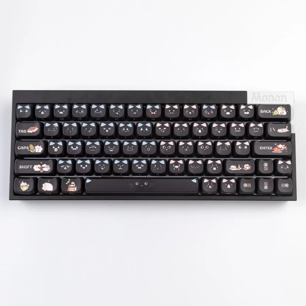 adorable-black-cat-mao-keycap-set-cover