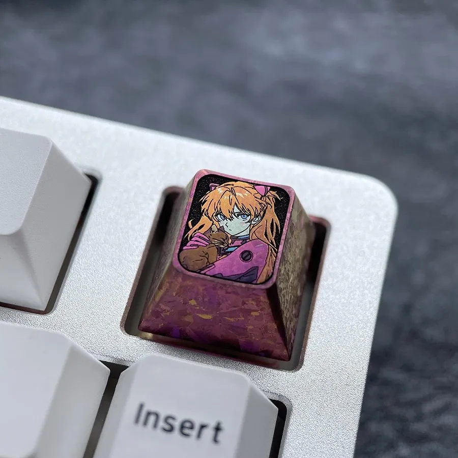 asuka-langley-soryu-cat-version-keycap-cover