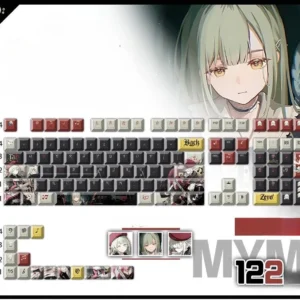 black-mutsumiwakaba-oem-keycapset-mechanical-keyboard-cover