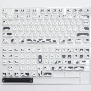 black-white-cat-mao-keycap-set-box