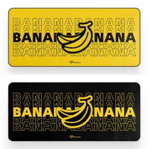 black-yellow-banana-themed-desk-mats-cover