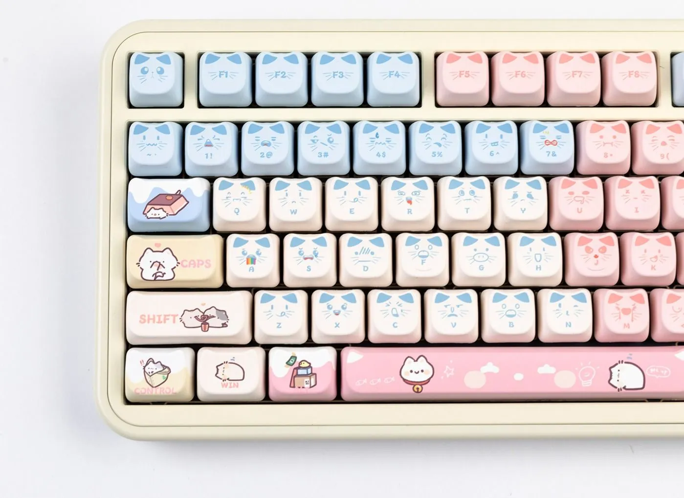 colorful-cat-mao-keycap-set-front