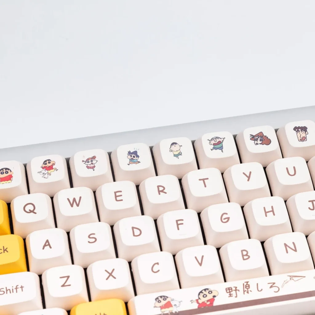 crayon-shin-chan-characters-xda-keycapset-front
