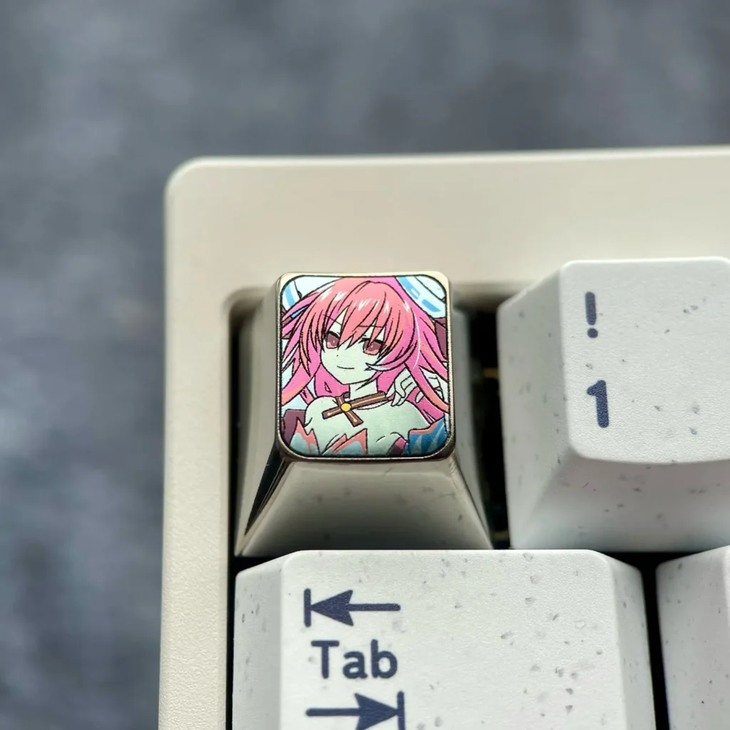 date-a-live-kotori-itsuka-keycaps-grey
