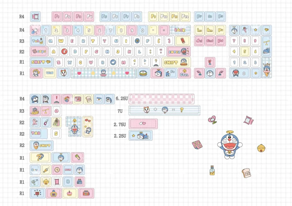 doraemon-characters-keycap-set-upfront