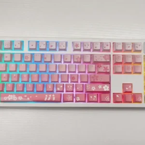 gradient-pink-cherry-blossom-oem-keycapset-cover