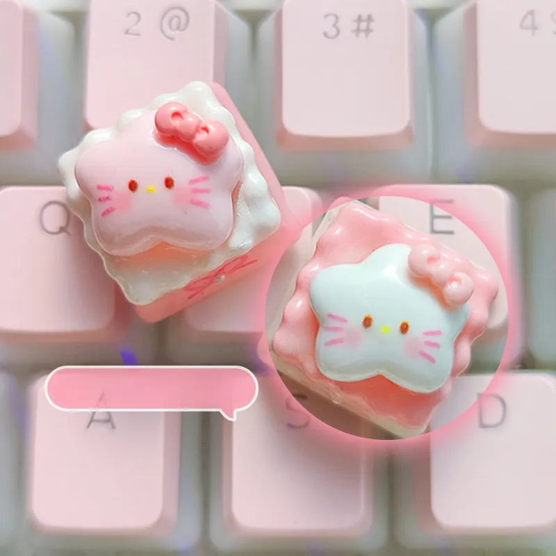 hello-kitty-hello-kitty-star-keycaps-white