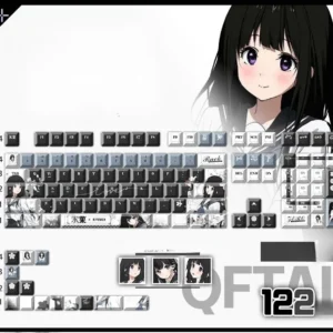 hyouka-eruchitanda-oem-keycapset-mechanical-keyboard-cover
