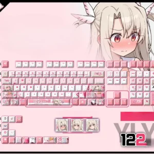 illyasvielvoneinzbern-oem-keycap-set-mechanical-keyboard-cover