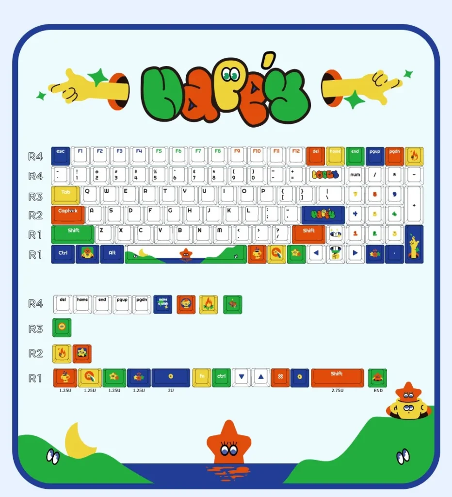 lucky-themed-keycap-set-upfront