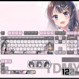 maisakurajima-oem-keycap-set-mechanical-keyboard-cover