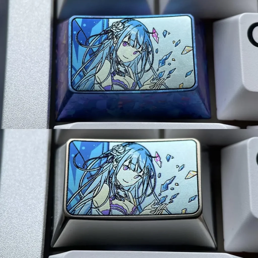 re-zero-emilia-tab-key-keycaps-cover