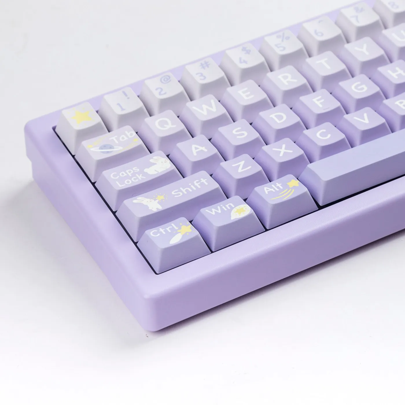 star-catching-rabbit-oem-keycap-set-side