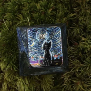 starry-night-cat-keycap-cover