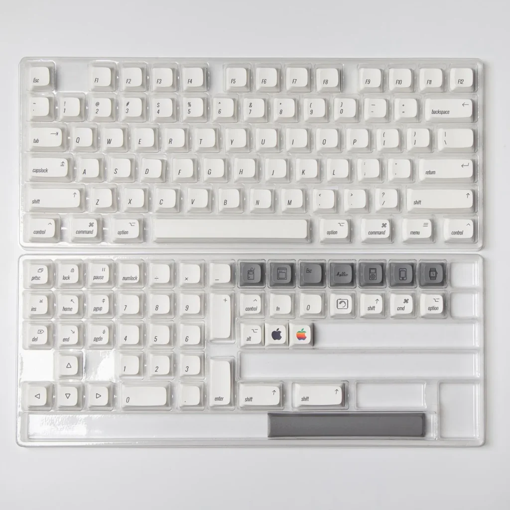 white-xda-minimal-keycap-set-box