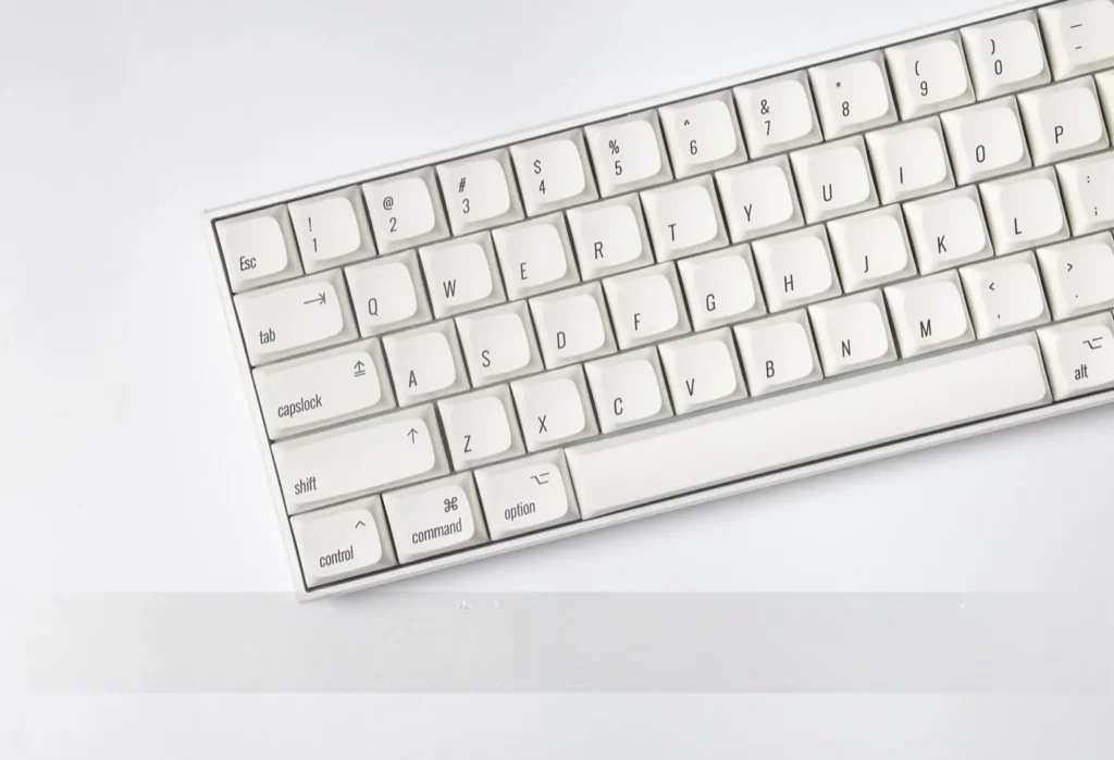 white-xda-minimal-keycap-set-side