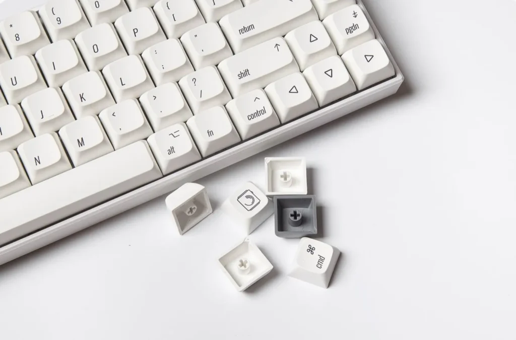 white-xda-minimal-keycap-set-side3