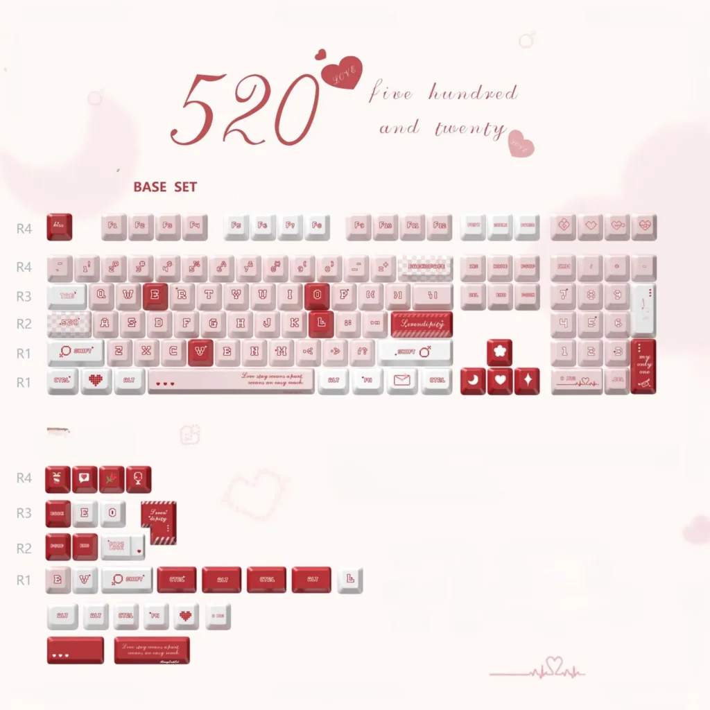 520-romantic-oem-keycap-set-pink
