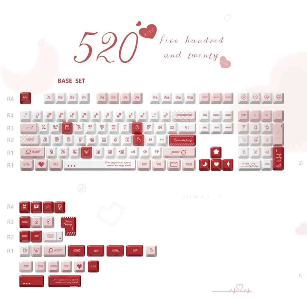 520-romantic-oem-keycap-set-white