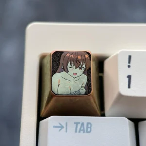 adorable-yuki-suou-keycaps-pink