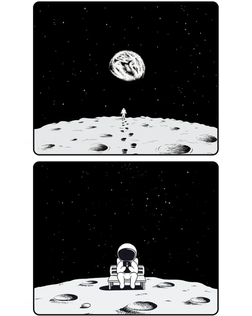 astronaut-on-the-moon-mouse-pads-cover