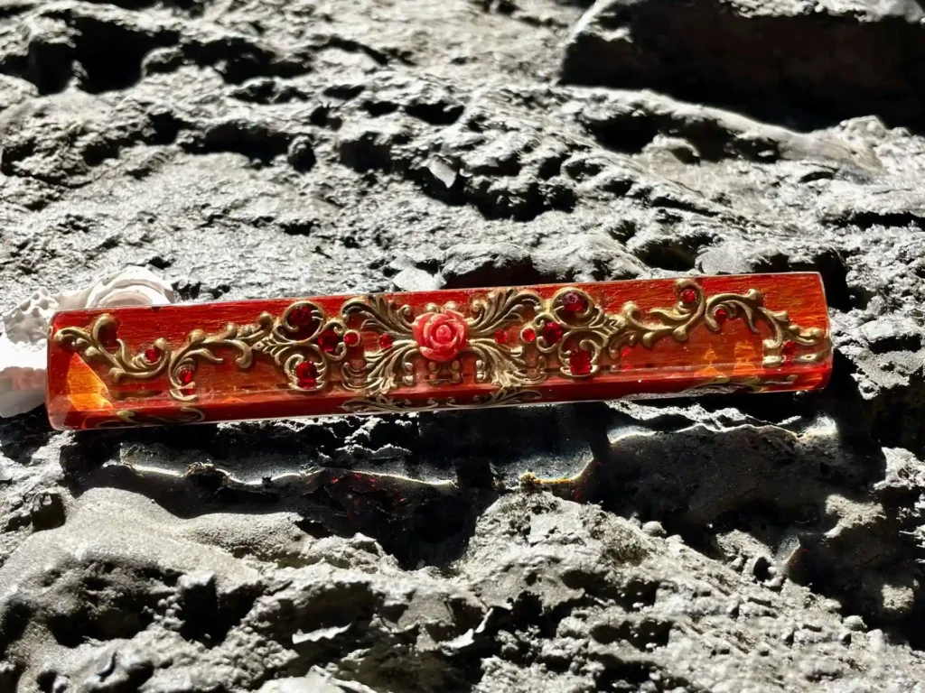 baroque-rose-space-key-transparent-keycaps-red