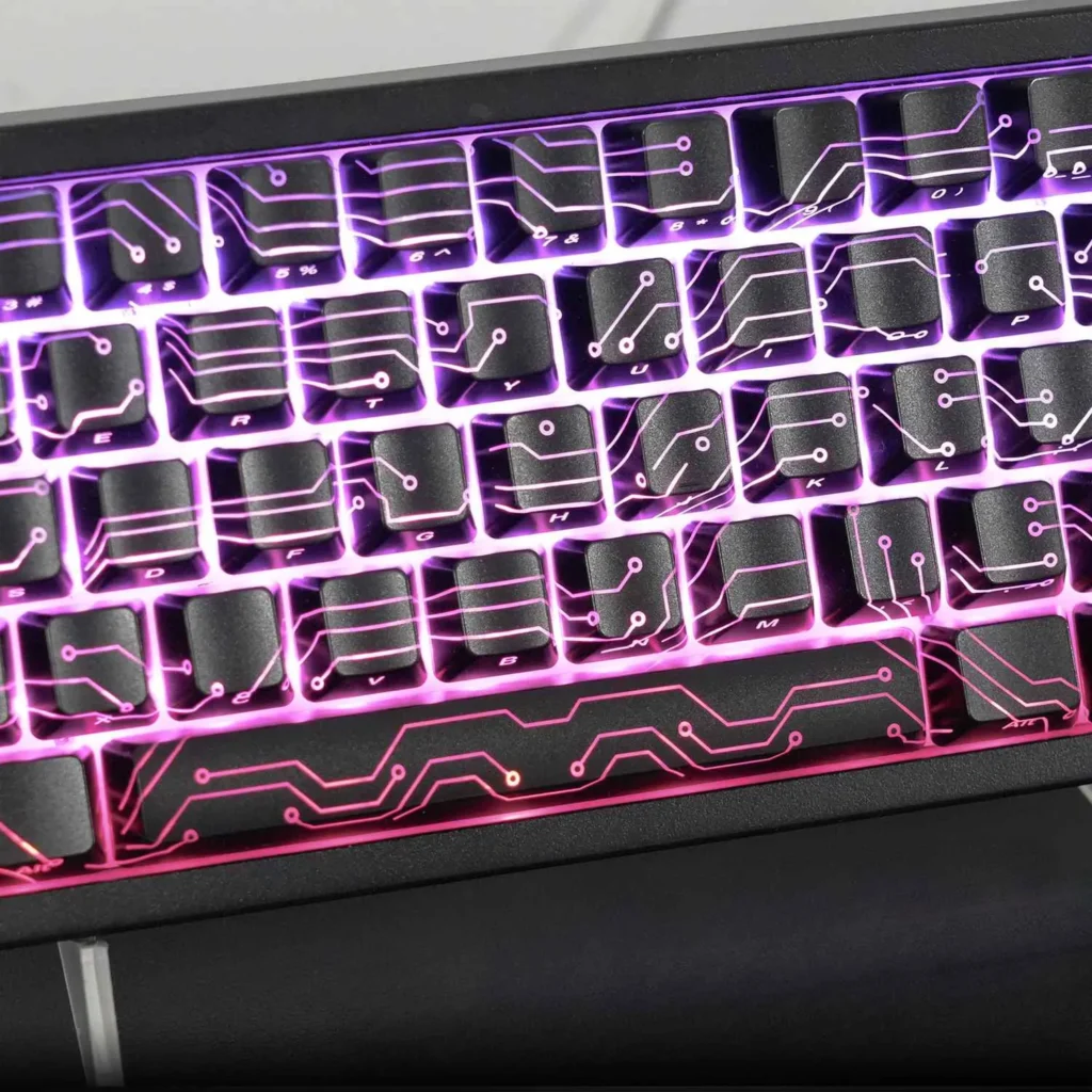 black-electronic-vision-oem-keycap-set-front2