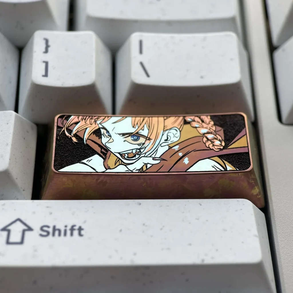 callofthenight-nazuna-nanakusa-enter-key-keycaps-orange