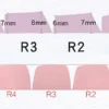 capybara-watermelon-series-keycap-set-size