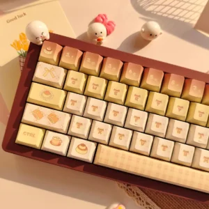 caramel-pudding-series-keycap-set-oem