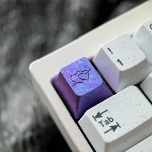 cupids-arrow-series-keycaps-purple