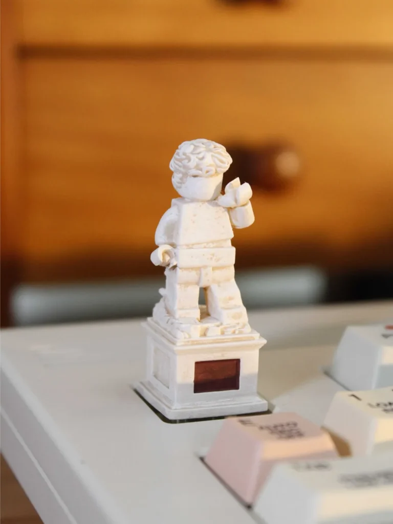 david-statue-series-keycaps-whitelego