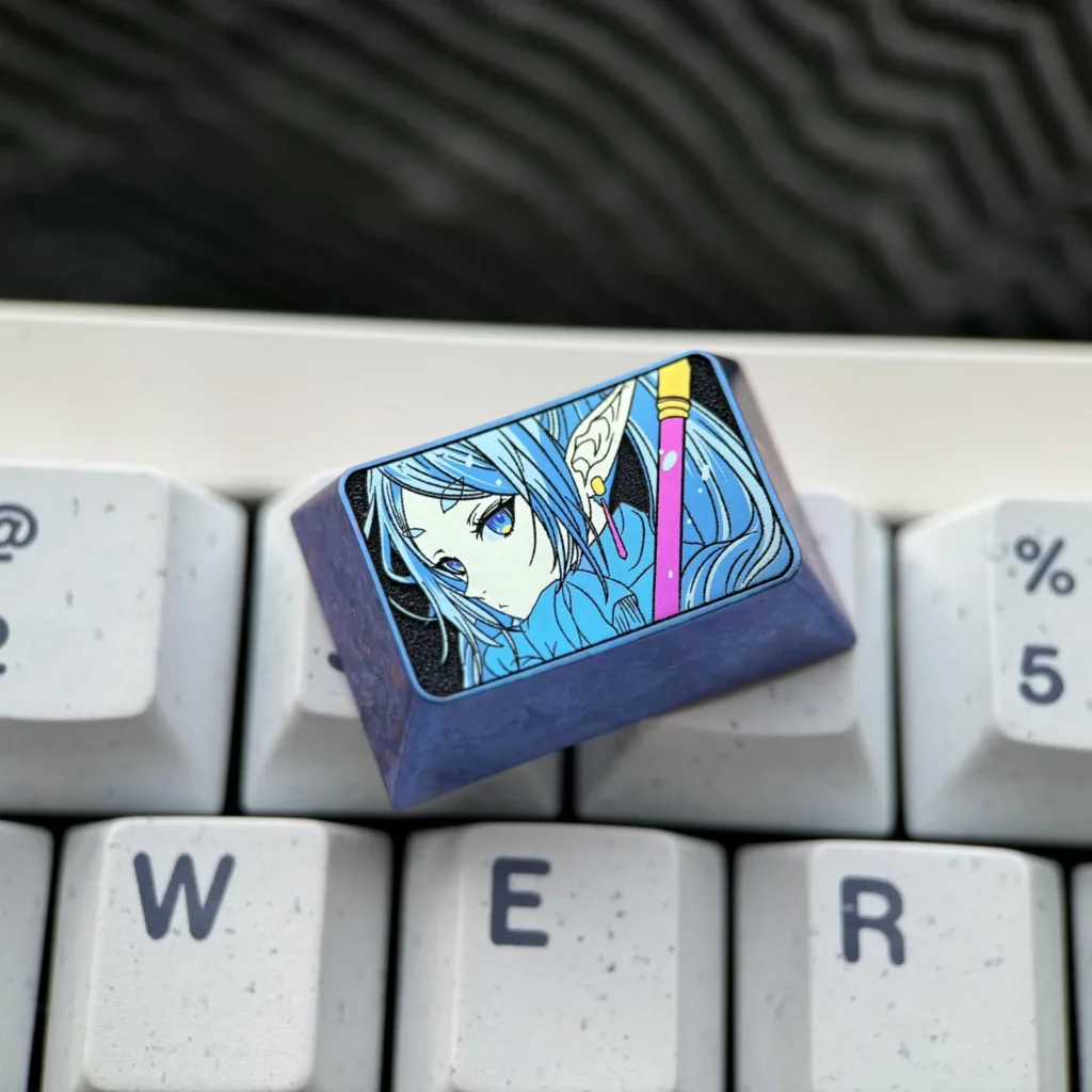 frierenbeyond-journeysend-cool-frieren-tabkey-keycap-upfront