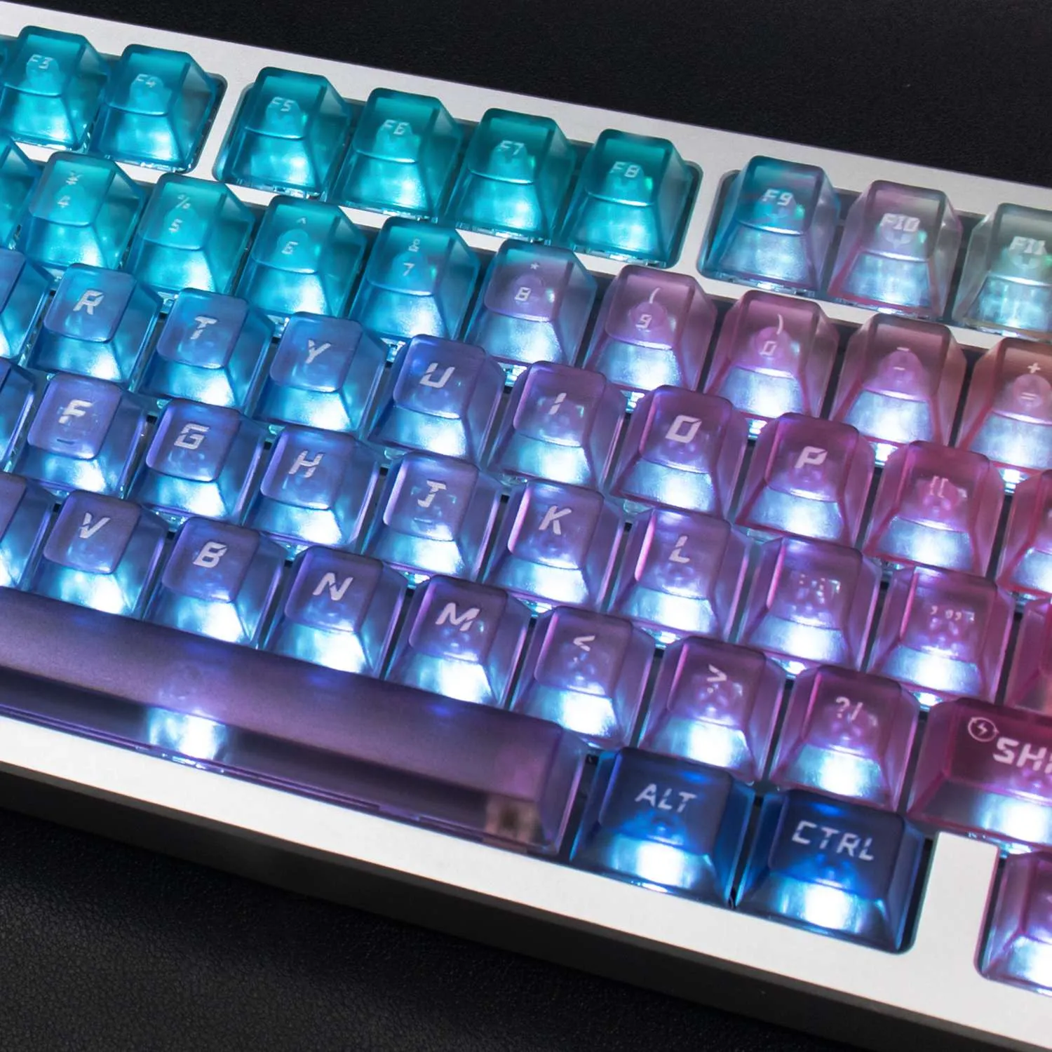 gradient-colorful-rainbow-oem-keycap-set-front