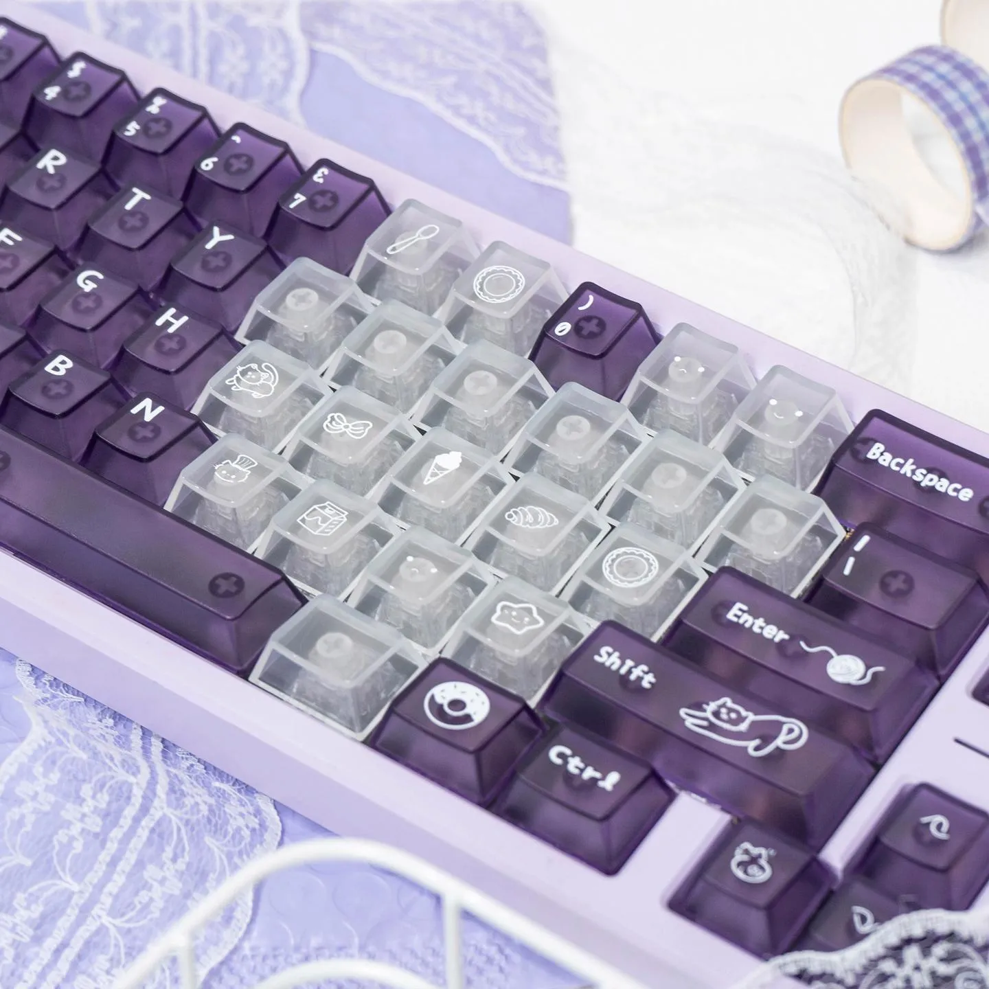 meow-dessert-shop-cherry-keycap-set-front