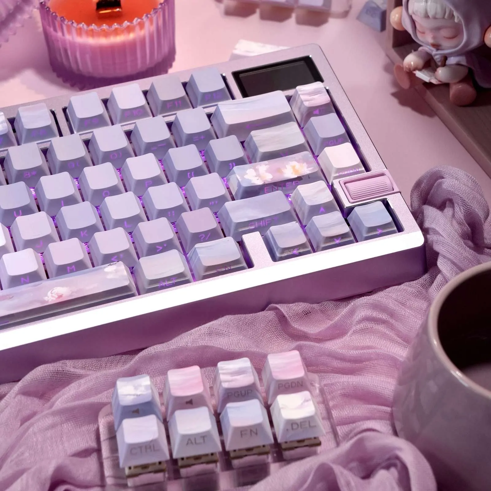 monets-water-lilies-oem-keycap-set-side2